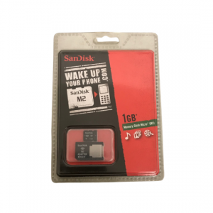 10 x Sandisk M2 1GB Memory Card & Adaptor