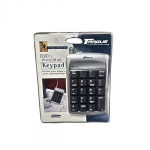 20 x Targus USB Ultra Mini Keypad Joblot | Backlit | Numeric Entry for Spreadsheets & Accounting | £1 per Unit